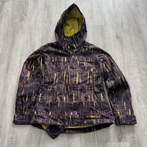 Burton Jacket Womens Small Multicolor DRYRIDE Hooded Snowboard Winter Coat